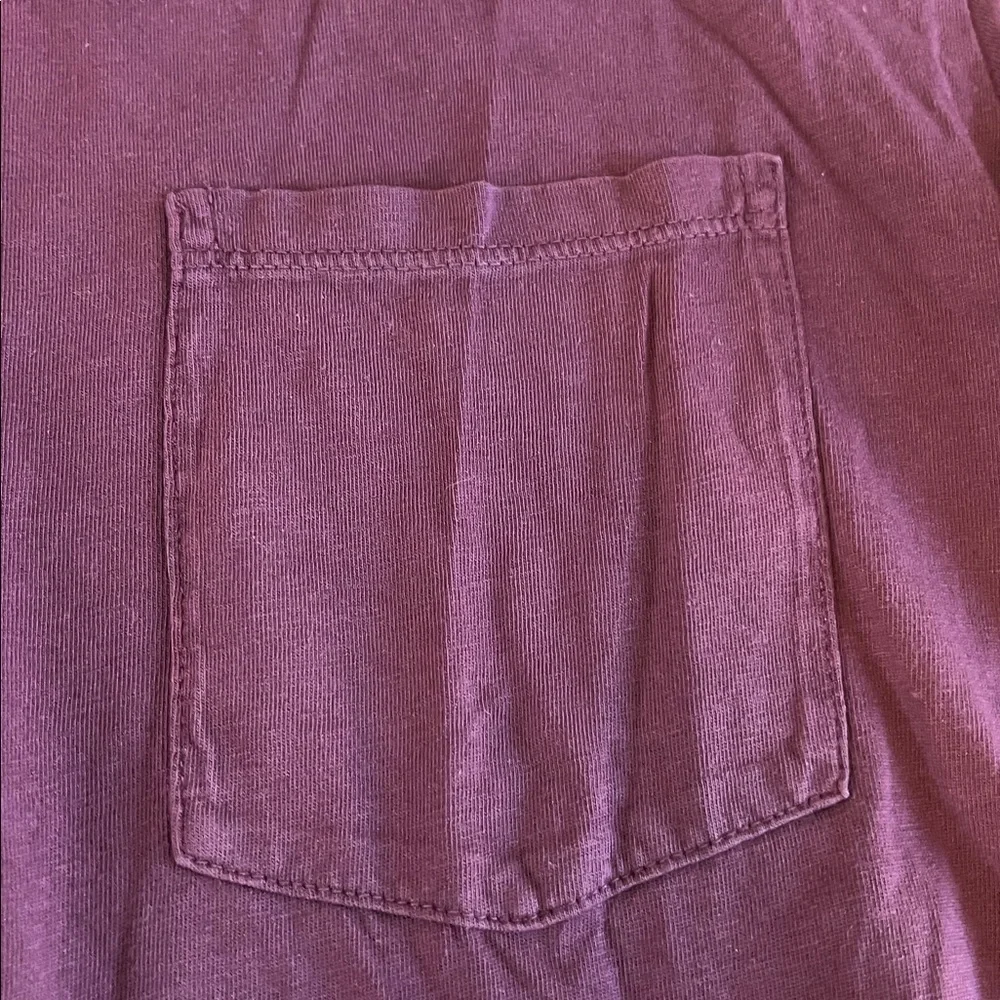 Everlane 100% Cotton Short Sleeve TShirt Purple Size Medium - Picture 5 of 7